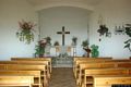 Tuili: il piccola chiesa di Santa Maria Bambina: interno