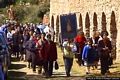 Ulassai: il processione per la festa di Santa Barbara