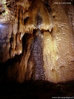 Ulassai-Su Marmuri: stalattiti nella grotta Su Marmuri