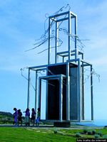 Ulassai-L’opera la cattura dell’ala del vento di Maria Lai