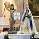 Ula Tirso-Settimana Santa: le statue del Cristo risorto e della Madonna per il rito deS’Incontru