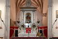 Ula Tirso: chiesa parrocchiale di Sant’Andrea Apostolo: l’altare maggiore