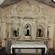 Uras: chiesa di Sant’Antonio da Padova: statua di San Raffaele Arcangelo sull’altare