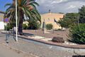 Uras-L’incrocio con al centro il Monumento ai Caduti Uras-L’incrocio con al centro il Monumento ai Caduti