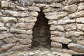 Uras-resti del nuraghe complesso Sa Domu Beccia: accesso al mastio
