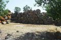 Uras-resti del nuraghe complesso Maringianu: mura del nuraghe