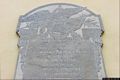 Uri-Cimitero Vecchio: lapide commemorativa dei Caduti della prima guerra mondiale