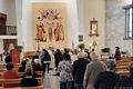 Uri: chiesa parrocchiale di Santa Maria de Paulis: l’altare maggiore