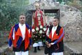 Urzulei: il processione per la festa di San Giorgio Vescovo Urzulei: il processione per la festa di San Giorgio Vescovo