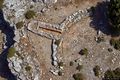 Urzulei-Tomba di giganti S&rsquo;Arena I: veduta dall&rsquo;alto