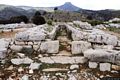 Urzulei-Tomba di giganti S&rsquo;Arena I: veduta dal davanti