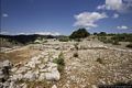 Urzulei-Tomba di giganti S&rsquo;Arena II: veduta dal davanti