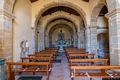 Usellus: chiesa campestre di Santa reparata: interno