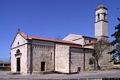 Usini-La chiesa della Santa Croce: facciata