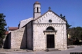 Usini-chiesa della Santa Croce: facciata Usini-chiesa della Santa Croce: facciata