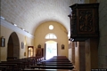 Usini-chiesa della Santa Croce: interno verso il portale di ingresso Usini-chiesa della Santa Croce: interno verso il portale di ingresso