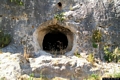 Usini-Necropoli di S’Elighe Entosu: interno tomba II Usini-Necropoli di S’Elighe Entosu: interno tomba II