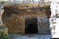 Usini-Necropoli di S’Elighe Entosu: ingresso della tomba III