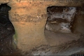 Usini-Necropoli di Molineddu: la nicchia all’interno della tomba II Usini-Necropoli di Molineddu: la nicchia all’interno della tomba II