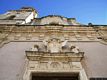 Ussana-Chiesa parrocchiale di San Sebastiano Martire: sopra il portale