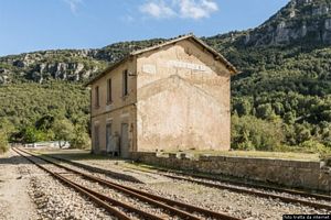 Ussassai-La Stazione ferroviaria di Ussassai