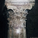 Uta-Santuario di Santa Maria: capitello di epoca romana della terza colonna a sinistra