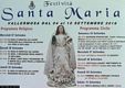 Vallermosa-Locandina della festa di Santa Maria