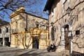 Villacidro: ingresso della Casa Cogotti che oggi ospita il Caffché letterario di Villacidro