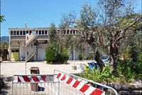 Villacidro-Centro sportivo Comunale: esterno della Palestra polivalente