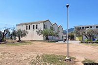 Villacidro-Centro sportivo Comunale: esterno della Palestra di arti marziali