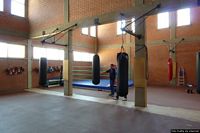 Villacidro-Centro sportivo Comunale: interno della Palestra di arti marziali