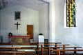 Villagrande Strisaili: chiesa campestre di Santa Barbara: interno