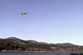 Villagrande Strisaili-Il Lago Alto del Flumendosa: canadair in volo Villagrande Strisaili-Il Lago Alto del Flumendosa: canadair in volo