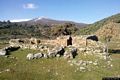 Villagrande Strisaili-Area archeologica S’Arcu ’e Is Forros: tempio a megaron A