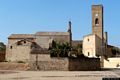 Villamar: chiesa parrocchiale di San Giovanni Battista: veduta del lato sinistro Villamar: chiesa parrocchiale di San Giovanni Battista: veduta del lato sinistro