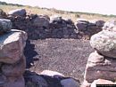Villanova Monteleone: il nuraghe Appiu: capanna