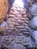 Villanova Monteleone: il nuraghe Appiu: ingresso del secondo nuraghe