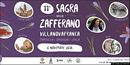 Villanovafranca: locandina della sagra dello zafferano