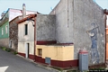 Villanova Tulo-Il murale di Pinuccio Sciola che rappresenta una 'Figura maschile con piccone'