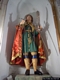 Villanova Tulo-chiesa parrocchiale di San Giuliano Martire: statua del Santo titolare sopra l’altare