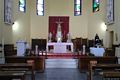 Villasimius: chiesa parrocchiale di San Raffaele Arcangelo: l’altare maggiore