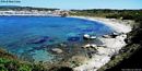 Villasimius: veduta della spiaggia della fortezza Vecchia