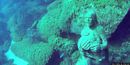 Villasimius: la statua della Madonna del Naufrago nel mare tra Capo Carbonara e l’isola dei Cavoli