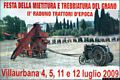 Villaurbana-Festa della mietitura e della trebbiatura del grano chiamata S’Incungia