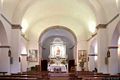 Villaurbana: chiesa parrocchiale di Santa Margherita: interno verso il presbiterio