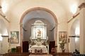 Villaurbana: chiesa parrocchiale di Santa Margherita: l’altare maggiore
