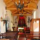 Villa Verde: Chiesa di San Sebastiano Martire: interno verso il presbiterio