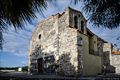 Zeddiani: chiesa parrocchiale di San Pietro Apostolo: facciata vista da destra