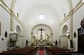 Zeddiani: chiesa parrocchiale di San Pietro Apostolo: interno verso l’altare