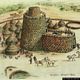 Zerfaliu-Ricostruzione ipotetica del nuraghe complesso de Mesu